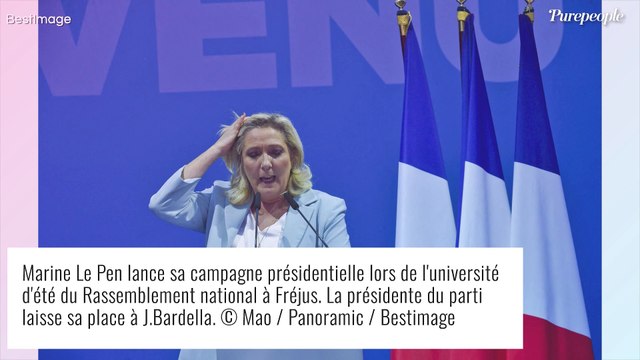 Marine Le Pen va mal : elle ne supporte pas le rapprochement entre Eric Zemmour et Marion Maréchal