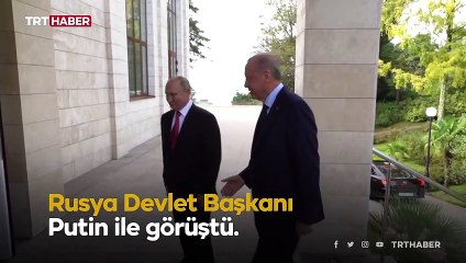 Cumhurbaşkanı Erdoğan: Suriye'de barış Türkiye-Rusya ilişkilerine bağlı