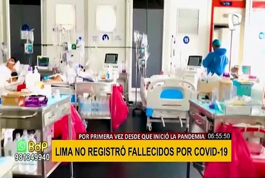 Covid-19 en Perú: por primera vez Lima no reportó fallecidos desde el 18 de marzo del 2020