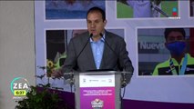Cuauhtémoc Blanco entrega reconocimientos y bonos a deportistas
