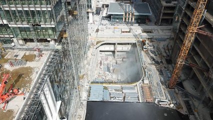 İSTANBUL FİNANS MERKEZİ'NDE YANGIN