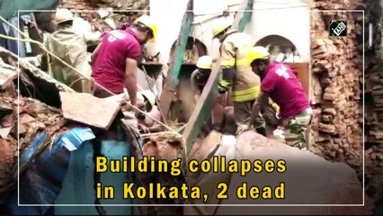 Woman, granddaughter dead after building collapses in Kolkata