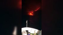 Ocurre lo temido: la lava del volcán Cumbre Vieja llega al mar