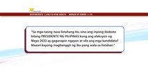 Davao City Mayor Sara Duterte, muling nanguna sa Pulse Asia Survey kung sino ang ibobotong Presidente; Senate President Tito Sotto, number 1 sa pagka-Bise Presidente | 24 Oras
