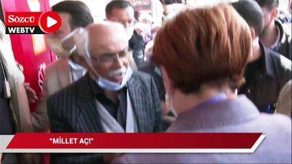 Akşener: İtibardan tasarruf olmazmış! Hadi oradan be, millet aç