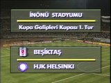 Beşiktaş 2-0 HJK Helsinki 15.09.1994 - 1994-1995 UEFA Cup Winners' Cup 1st Round 1st Leg