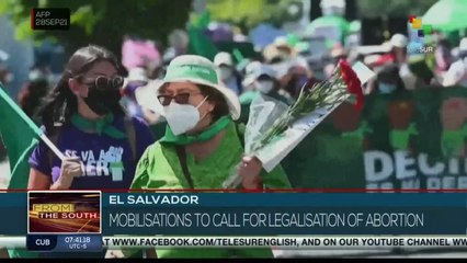 El Salvador: Women march for sexual health policies and abortion rights