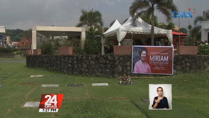 Ika-5 anibersaryo ng pagkamatay ni Dating Senadora Miriam Defensor-Santiago, ginunita ng mga kaanak at kaibigan | 24 Oras