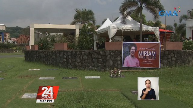 Ika-5 anibersaryo ng pagkamatay ni Dating Senadora Miriam Defensor-Santiago, ginunita ng mga kaanak at kaibigan | 24 Oras