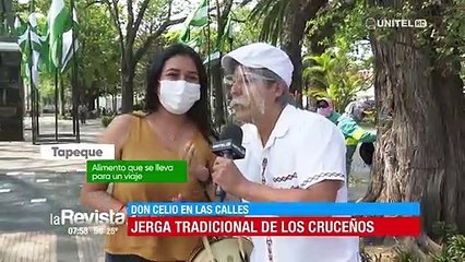 Don Celio nos muestra un poco de habla tradicional cruceña