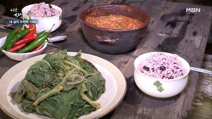 [자연 밥상] 아로니아와 밥을 함께?! 자연인 표 '아로니아 밥' & 쫀득쫀득~ '우렁이 강된장'