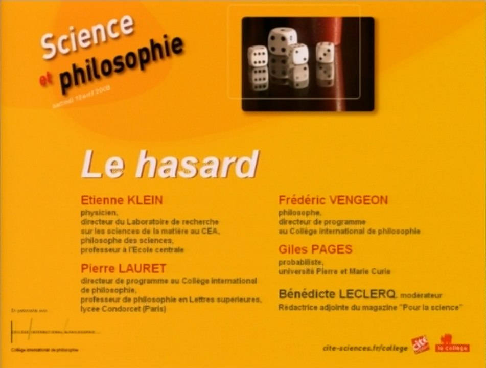 Le hasard