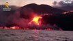 Toxic gas clouds form as lava reaches sea plaguing La Palma volcano locals with more danger