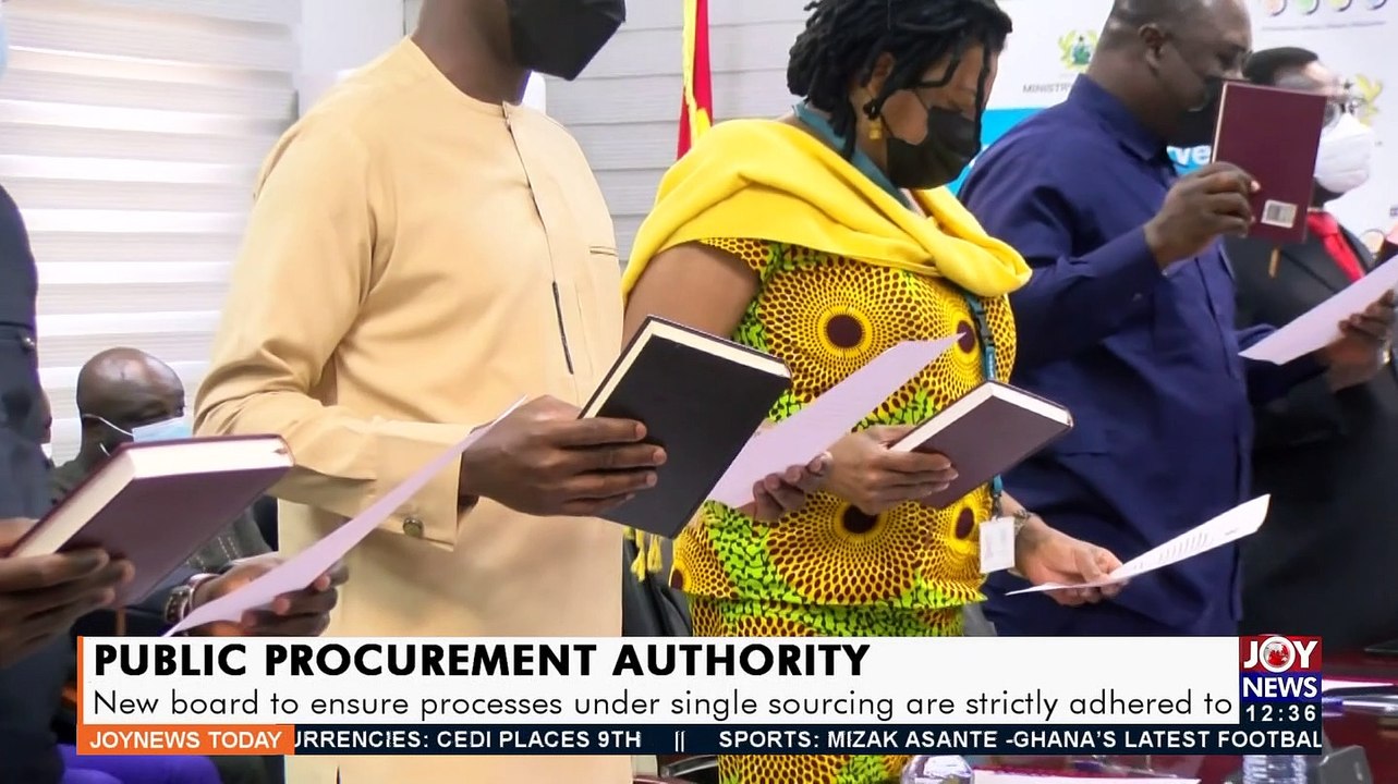 Public Procurement Authority - Joy News Today (...