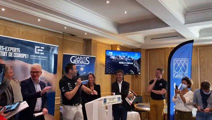 Annonce de la mesure du Mont Blanc 2021 - Discours Jean Marc Peillex