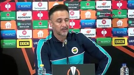 Fenerbahçe'de Pereira ve Altay Bayındır basın toplantısı düzenlendi