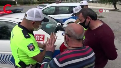 Kırmızı ışıkta geçti, 314 TL cezayı duyunca indirim istedi