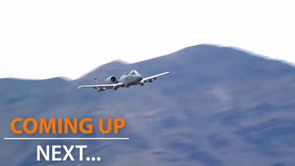 Incredible Video of A-10 Warthog's Fearsome GAU-8 Avenger in Action