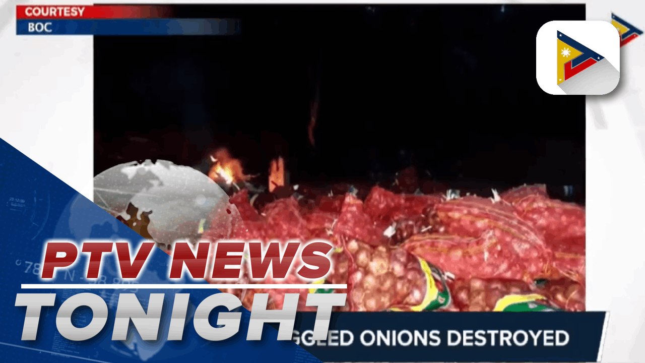 P13.5-M smuggled onions destroyed