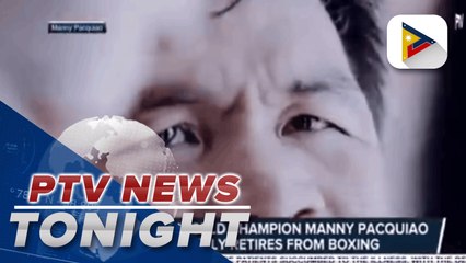 8-Division world champion Manny Pacquiao officially retires from boxing | via Paolo Salamatin