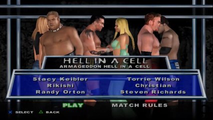 HCTP Stacy Keibler(ovr100)vs Rikishi vs Randy Orton vs Torrie Wilson vs Christian vs Steven Richards