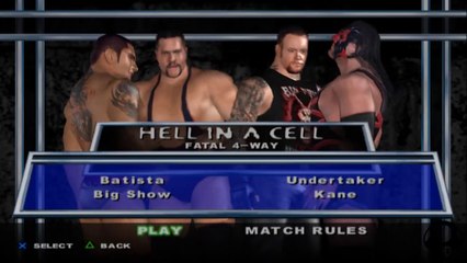Here Comes the Pain Batista vs Big Show vs Undertaker vs Kane