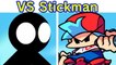 Friday Night Funkin' VS Stickman FULL WEEK + Cutscenes (FNF Mod-Hard) (Stickman Animation Funny Mod)