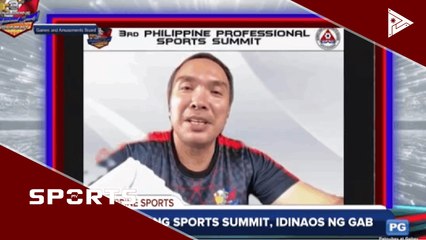 Ikatlong sports summit, idinaos sa GAB