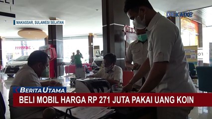Unik! Pedagang Beli Mobil Seharga Rp 271 Pakai Uang Koin