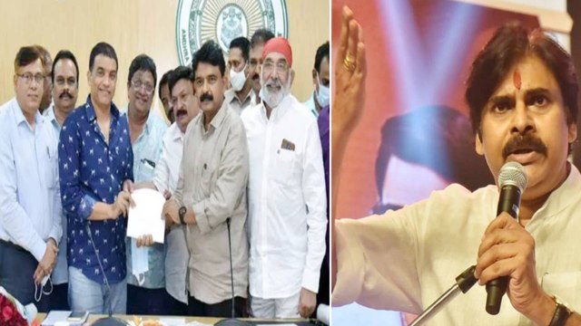 Tollywood Producers Meets AP minister Perni Nani