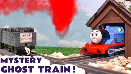 Ghost Mystery Train Story with Thomas and Friends and the Funny Funlings in this Stop Motion Toys Full Episode English Video for Kids with Toy Trains by Kid Friendly Toy Trains 4U