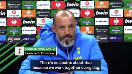 'Sticking together is the only way through' - Nuno on Spurs' bad form