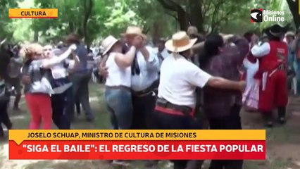 Siga el baile el regreso de la fiesta popular