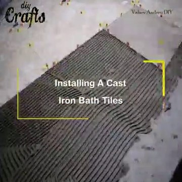installing a cast iron bath tiles Floor Tiles Installation How to tile a Bathroom New Project