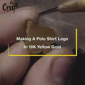 make a polo shirt in 18k yellow gold step by step tutorial MOST EXPENSIVE POLO SHIRT IN THE WORLD