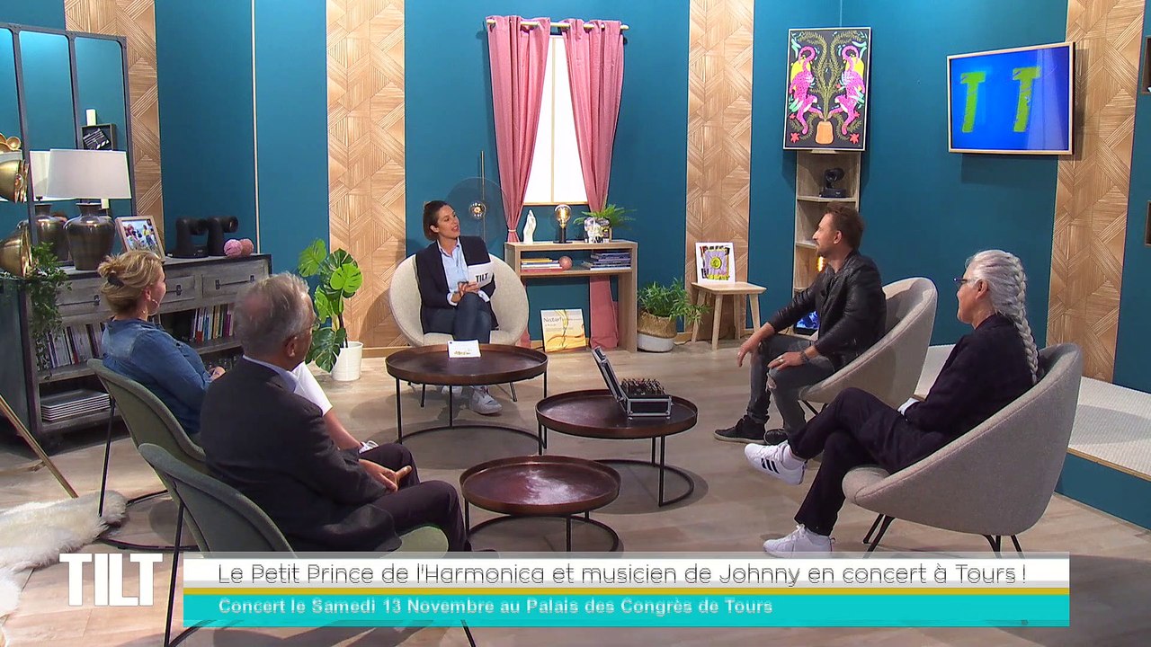 TILT - 29/09/2021 - 1/3 - Le Petit Prince de l'Harmonica et musicien de Johnny en concert à Tours !