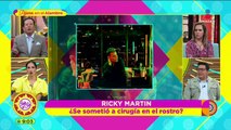 Aspecto de Ricky Martin hace creer que se operó el rostro