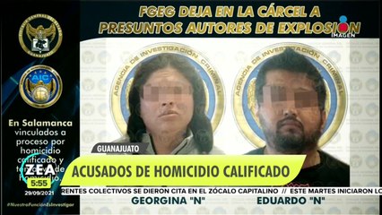 Vinculan a proceso a pareja que entregó paquete explosivo en Salamanca