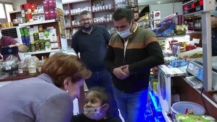 Eczacı ile Akşener'in 'veresiye defteri' diyaloğu; "150 bin liralık bile gördüm"