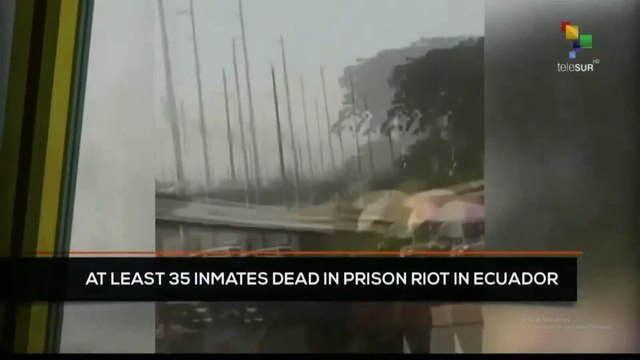 FTS 12:30 29-09: At least 35 inmates dead in prison riot in Ecuador