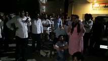 गिरफ्तारी पर भड़के वकीलों ने थाने को घेरा, एसपी से वार्ता में बनी सहमति