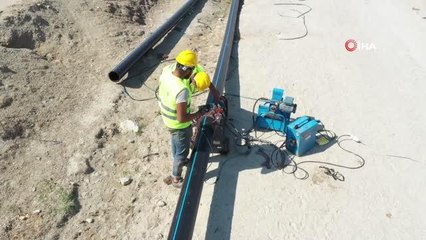 Büyükşehir, Akçaabat Mahallesi'ne sulama hattı inşa etti