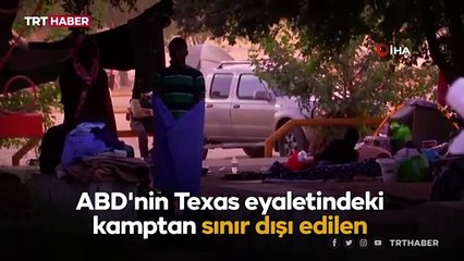 Sınır dışı edilen Haitili göçmenlerin bekleyişi sürüyor