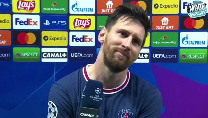 PSG - Manchester City (2-0) _ La réaction de Lionel Messi
