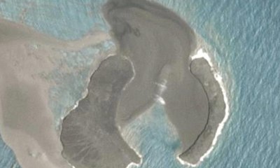 ظهور جزيرة جديدة قرب اليابان