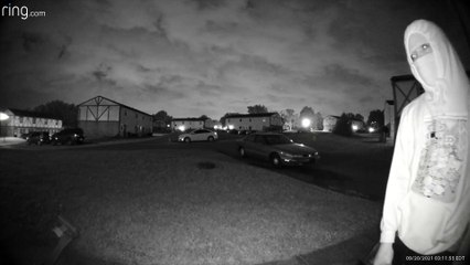 Sketchy Guys Act Suspiciously on Security Camera