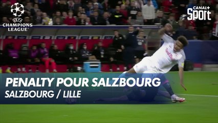 Salzbourg ouvre le score sur penalty contre le LOSC