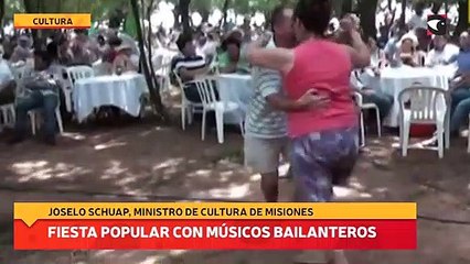 Fiesta Popular con músicos bailanteros