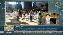Uruguay: Trabajadores de la Salud y estudiantes se movilizan en reclamo de aumentos presupuestarios