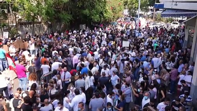 Λίβανος: Διαδηλωτές ζητούν δικαιοσύνη για την μεγάλη έκρηξη στο λιμάνι